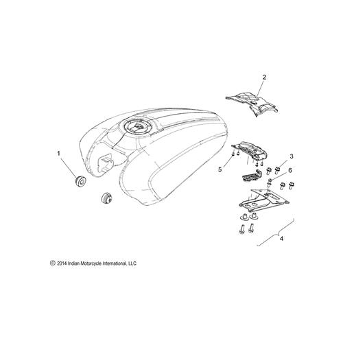 ISOLATOR, TANK, FRONT