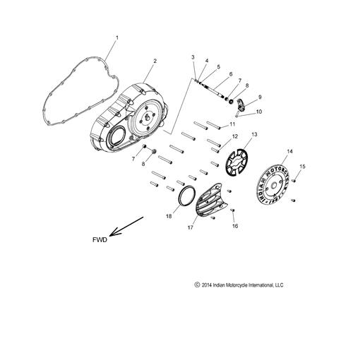GASKET, PRIMARY COVER