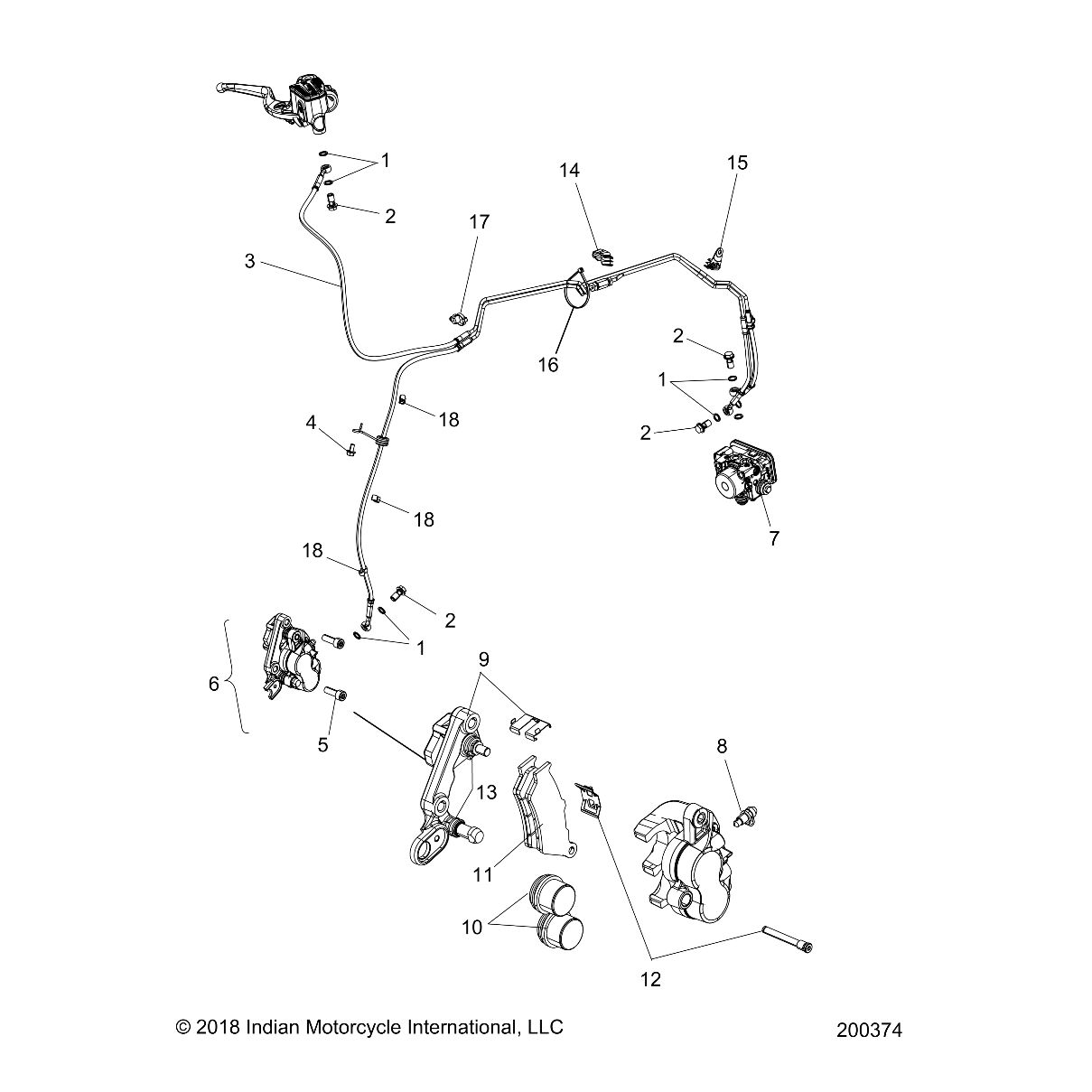 RETAINER-BRAKE,LINE,BACKBONE - Moore Speed Racing