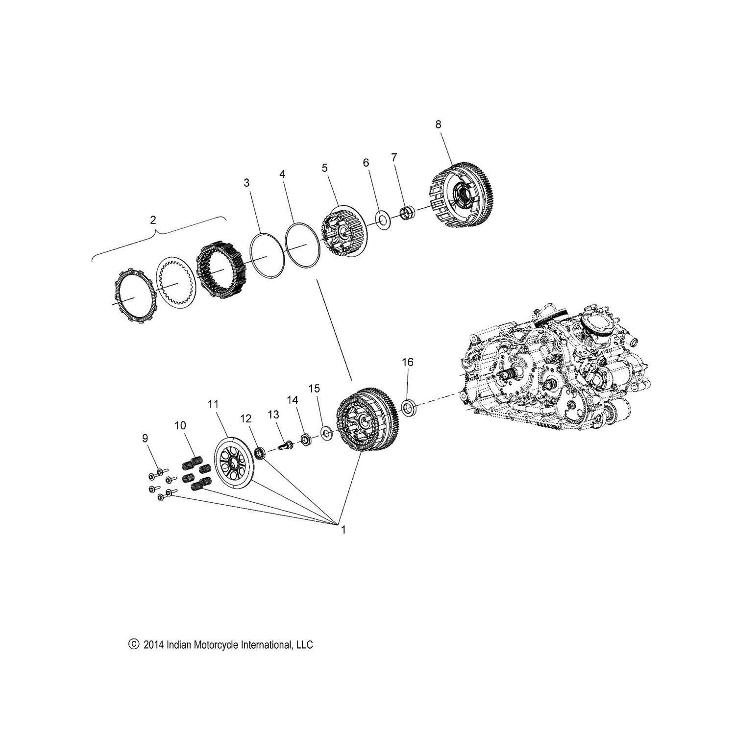 ASM., CLUTCH [TO 120551900001]