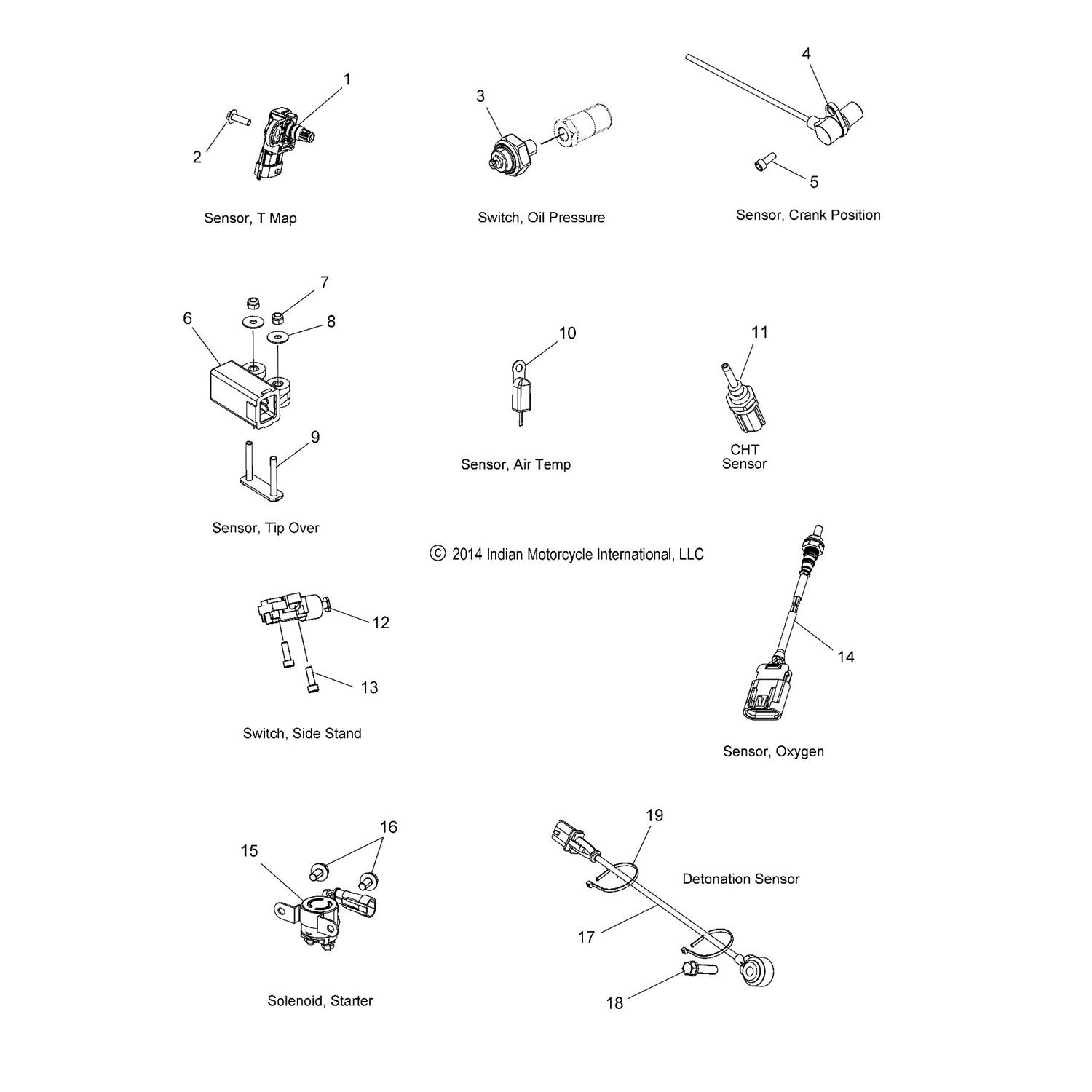 SWITCH, SIDESTAND PLUNGER