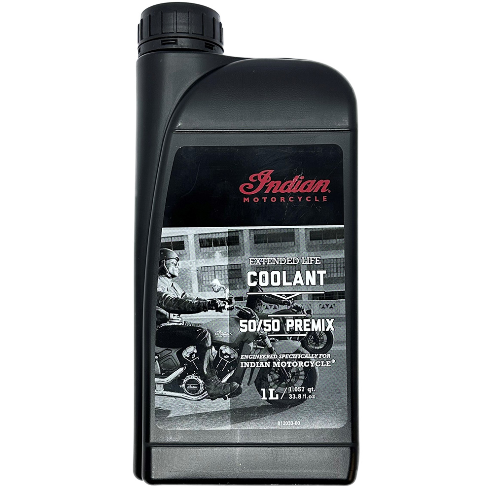 Indian Motorcycle Extended Life Coolant 50/50 Premix 1L Moore Speed